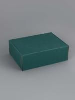 Подарочная коробка 27х21х9 Изумрудная 1/1