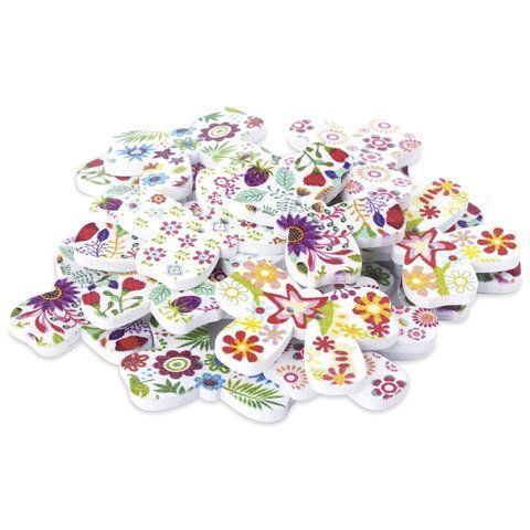 Пуговицы декоративные БАНТИКИ, дерево, 30*23мм, 18 шт, ассорти, ОСТРОВ СОКРОВИЩ (вывод) Пуговицы декоративные БАНТИКИ, дерево, 30*23мм, 18 шт, ассорти, ОСТРОВ СОКРОВИЩ (вывод)