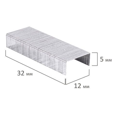 Скобы №24/6 1000шт STAFF Китай 1/10/500 Скобы №24/6 1000шт STAFF Китай 1/10/500