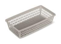 Корзина 210х110х50мм коричнево-серая Велетта 1/68