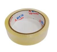 Клейкая лента (скотч) (25х50)-45мк прозрачная ARUS (АРУС) 205 12/144