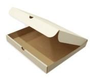 Коробка под пиццу 318х318х40мм Т21 профиль В белая гофро 50/750 Коробка под пиццу 318х318х40мм Т21 профиль В белая гофро 50/750