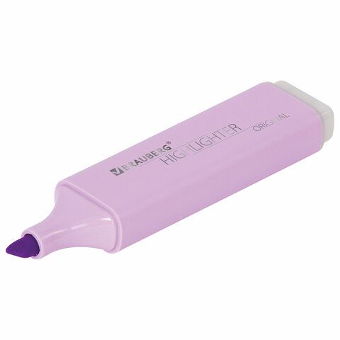Текстовыделитель лавандовый линия 1-5 мм BRAUBERG ORIGINAL PASTEL 1/12 Текстовыделитель лавандовый линия 1-5 мм BRAUBERG ORIGINAL PASTEL 1/12