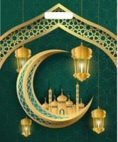 Пакет с вырубной ручкой (38х45)-60 Ураза-байрам Тико 50/500 