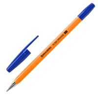 Ручка шариковая синяя 0,7мм оранжевый корпус BRAUBERG M-500 ORANGE 1/50