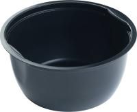 Контейнер 500мл М-132 круглый суповой черный ПП UPAX-UNITY Пермь 50/600 