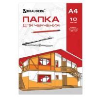 Папка для черчения А4 10л BRAUBERG 1/50 Папка для черчения А4 10л BRAUBERG 1/50