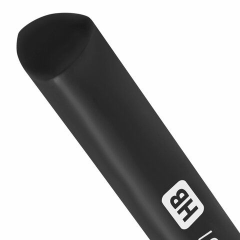 Карандаш ч/гр HB трехгранный, черный с рисунком, без резинки BRAUBERG Black&White 1/12/144 Карандаш ч/гр HB трехгранный, черный с рисунком, без резинки BRAUBERG Black&White 1/12/144