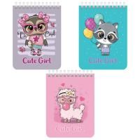 Блокнот 40л А6 108х145мм клетка гребень Зверята BRAUBERG 1/6/96 Блокнот 40л А6 108х145мм клетка гребень Зверята BRAUBERG 1/6/96