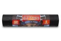 Мешок для мусора 120л рулон ПВД (70х110)-55 с завязками черный БРОНЯ 2-сл 84,2г Ромашка (5шт) 1/15 Мешок для мусора 120л рулон ПВД (70х110)-55 с завязками черный БРОНЯ 2-сл 84,2г Ромашка (5шт) 1/15