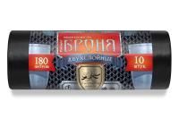 Мешок для мусора 180л рулон ПВД (90х110)-60 черный БРОНЯ ПРЕМИУМ 2-сл 110г  Ромашка (10шт) 1/10 Мешок для мусора 180л рулон ПВД (90х110)-60 черный БРОНЯ ПРЕМИУМ 2-сл 110г  Ромашка (10шт) 1/10