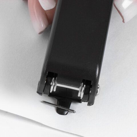 Степлер №10 до 12 листов,  с антистеплером, черный STAFF Profit Степлер №10 до 12 листов,  с антистеплером, черный STAFF Profit