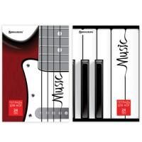 Тетрадь д/нот А4 24л BRAUBERG Музыка