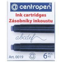 Картриджи чернильные CENTROPEN, 6шт, синие Картриджи чернильные CENTROPEN, 6шт, синие