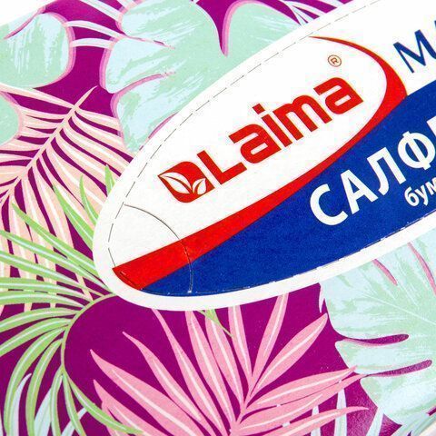 Салфетки косметические 2-сл в короб 20х20см (200шт) в картонном боксе Лайма 1/20 (клиент)