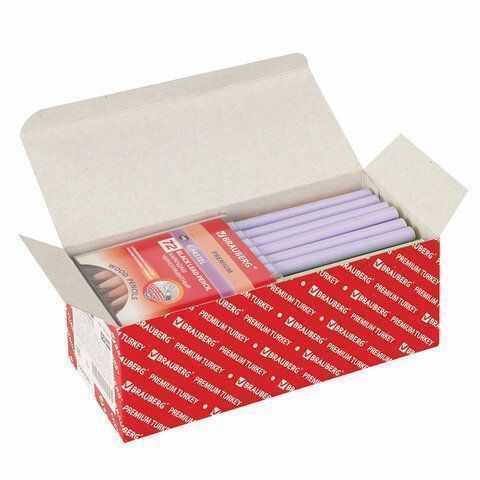 Карандаш чернографитный BRAUBERG PREMIUM TURKEY, 1 шт, 