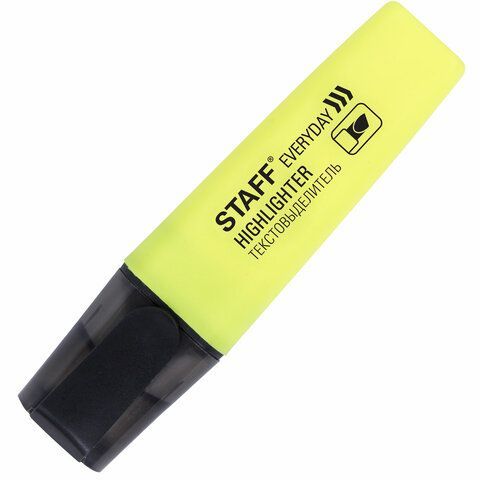 Текстмаркер желтый 1-5мм STAFF EVERYDAY 1/12 Текстмаркер желтый 1-5мм STAFF EVERYDAY 1/12