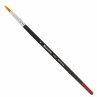 Кисть синтетика круглая №4 BRAUBERG 1/30