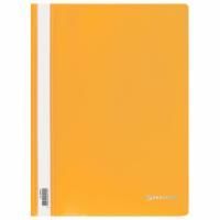 Папка скоросшиватель с прозр верхн лист BRAUBERG А4 желтый 1/25/400 Папка скоросшиватель с прозр верхн лист BRAUBERG А4 желтый 1/25/400