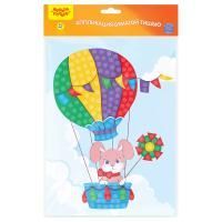 Аппликация бумагой тишью 20х28см Мульти-пульти Воздушый шар 1/1 Аппликация бумагой тишью 20х28см Мульти-пульти Воздушый шар 1/1