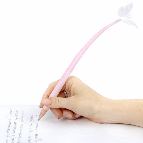 Ручка фигурная шариковая силиконовый корпус, ассорти, СИНЯЯ, узел 0,7мм ЮНЛАНДИЯ Бабочка 1/12 Ручка фигурная шариковая силиконовый корпус, ассорти, СИНЯЯ, узел 0,7мм ЮНЛАНДИЯ Бабочка 1/12