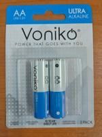 Элемент питания alkaline VONIKO AА (LR6) (2шт) 1/60