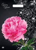 Пакет с вырубной ручкой (31,5х43)-50 Грэй Глосс Пион 50/500