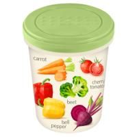 Банка для хранения продуктов 1л с декором 1/18