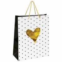 Пакет подарочный бумажный (26х33х10) ламинир ЗОЛОТАЯ СКАЗКА Золотое сердце 1/12/96 Пакет подарочный бумажный (26х33х10) ламинир ЗОЛОТАЯ СКАЗКА Золотое сердце 1/12/96