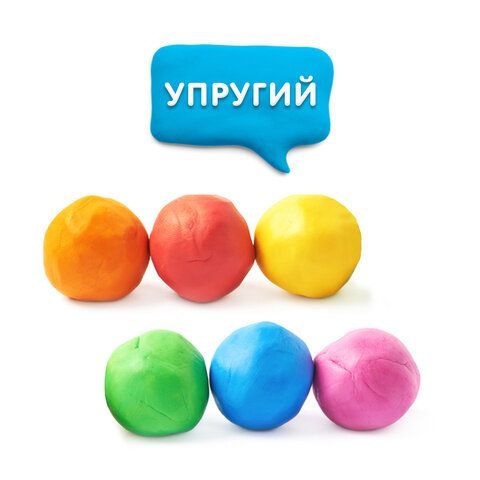 Пластилин 12цв 240г классический стек ЮНЛАНДИЯ ВЕСЁЛЫЙ ШМЕЛЬ 1/16