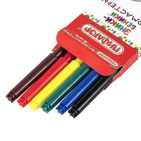 Фломастеры 06цв вентилируемый колпачок Пифагор Эники-Беники 1/24