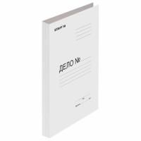 Обложка картон Дело без скоросшивателя STAFF плотность 220 г/м2 до 200л 1/200